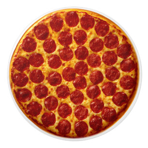 Pepperoni Pizza Keramikknauf