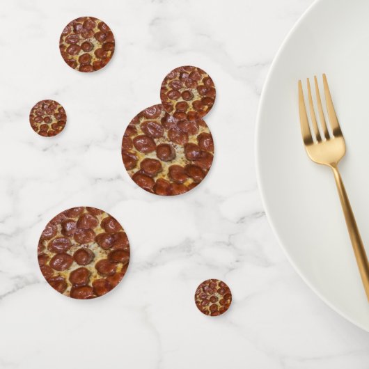 Pepperoni Pizza Konfetti (Gruppe)