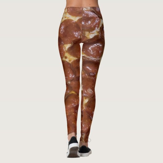 Pepperoni Pizza Leggings (Rückseite)