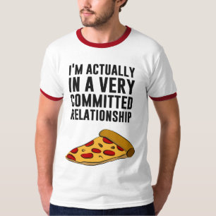 Pepperoni-Pizza-Liebe - ein ernstes Verhältnis T-Shirt