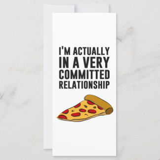 Pepperoni Pizza Liebe - Eine ernsthafte Beziehung