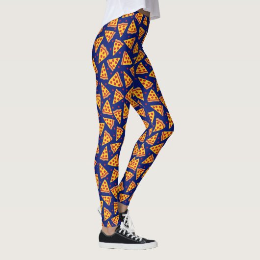 Pepperoni-Pizza-Liebhaber Leggings (Rechts)