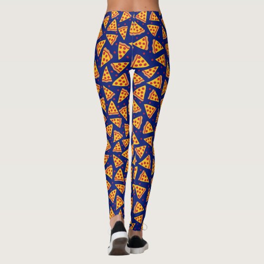 Pepperoni-Pizza-Liebhaber Leggings (Rückseite)