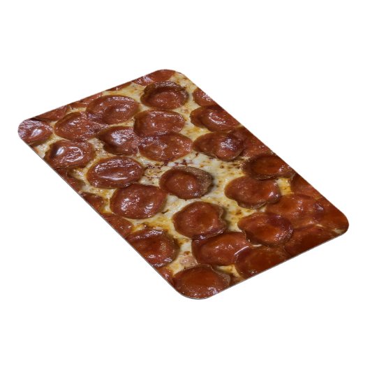 Pepperoni Pizza Magnet (Rechte Seite)
