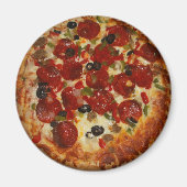 Pepperoni Pizza Magnet (Vorne)