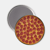PEPPERONI PIZZA MAGNET (Vorderseite/Rückseite)