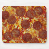 Pepperoni-Pizza Mousepad (Vorne)