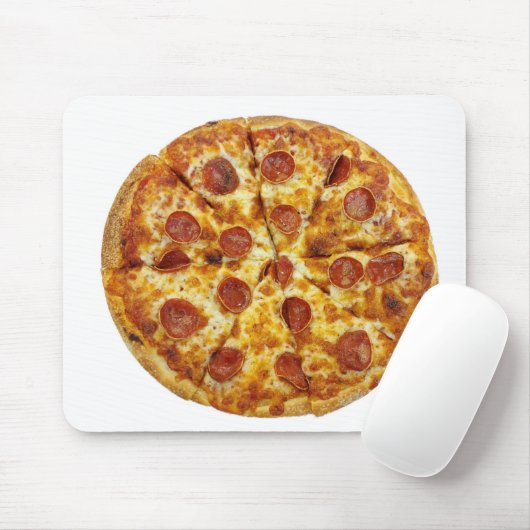 Pepperoni Pizza Mousepad (Mit Mouse)