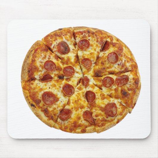Pepperoni Pizza Mousepad (Vorne)