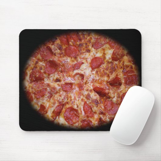 Pepperoni Pizza Mousepad (Mit Mouse)