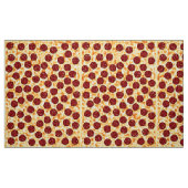 Pepperoni-Pizza-Muster Stoff (Fat Quarter (45,7 x 55,9 cm))