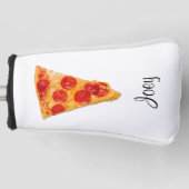 Pepperoni Pizza (Name) 4Joey Golf Head Cover Golf Headcover (Vorderseite)