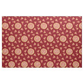 Pepperoni Pizza Niedlich Food Kids Stoff (Fat Quarter (45,7 x 55,9 cm))