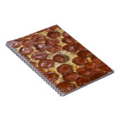 Pepperoni Pizza Notizblock (Rechte Seite)