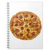 Pepperoni Pizza Notizblock (Vorderseite)