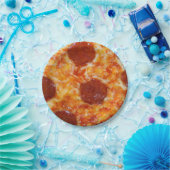 Pepperoni-Pizza Pappteller (Party)