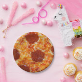 Pepperoni-Pizza Pappteller (Party)