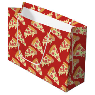 Pepperoni Pizza Party Große Geschenktüte