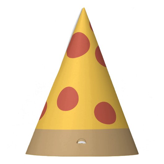 Pepperoni Pizza Party Hat Partyhütchen (Links)