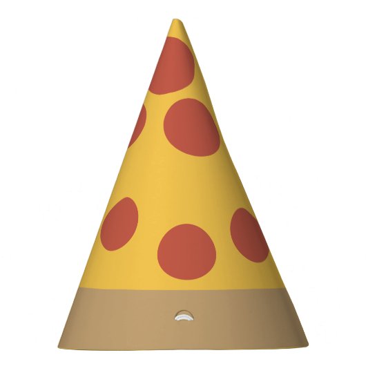 Pepperoni Pizza Party Hat Partyhütchen (Rechts)