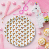 Pepperoni Pizza Party Slice W Pappteller (Party)