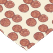 Pepperoni Pizza Party Toppings Fleisch Pizzeria Sl Tischdecke (Schrägansicht)