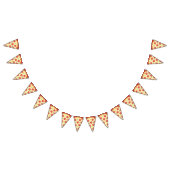 Pepperoni Pizza Party Wimpelkette (Alle)