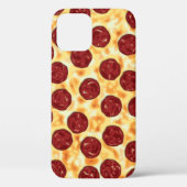 Pepperoni Pizza Pattern Case-Mate iPhone Hülle (Rückseite)