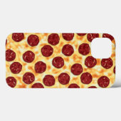 Pepperoni Pizza Pattern Case-Mate iPhone Hülle (Rückseite (Horizontal))