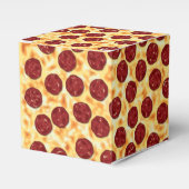 Pepperoni Pizza Pattern Geschenkschachtel (Vorderseite)