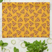 Pepperoni Pizza Pattern Geschirrtuch (Gefaltet)