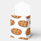 Pepperoni Pizza Pattern, italienisches Essen Geschenkschachtel (Geöffnet)