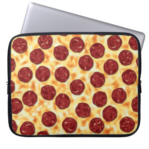 Pepperoni Pizza Pattern Laptopschutzhülle