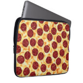 Pepperoni Pizza Pattern Laptopschutzhülle (Vorne Rechts)