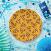 Pepperoni Pizza Pattern Pappteller (Party)