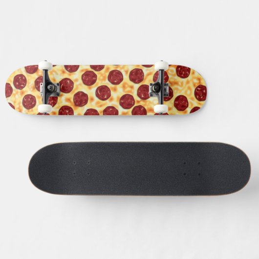 Pepperoni Pizza Pattern Skateboard (Horizontal)