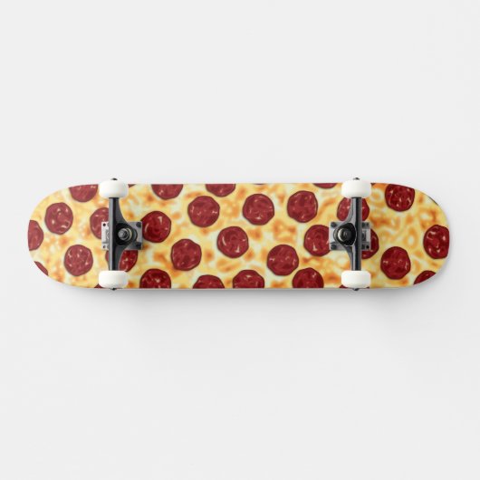 Pepperoni Pizza Pattern Skateboard (Horizontal)