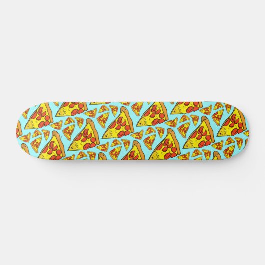 Pepperoni Pizza Pattern Skateboard (Horizontal)