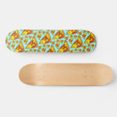 Pepperoni Pizza Pattern Skateboard (Horizontal)