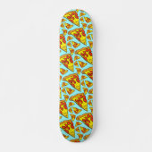 Pepperoni Pizza Pattern Skateboard (Vorne)