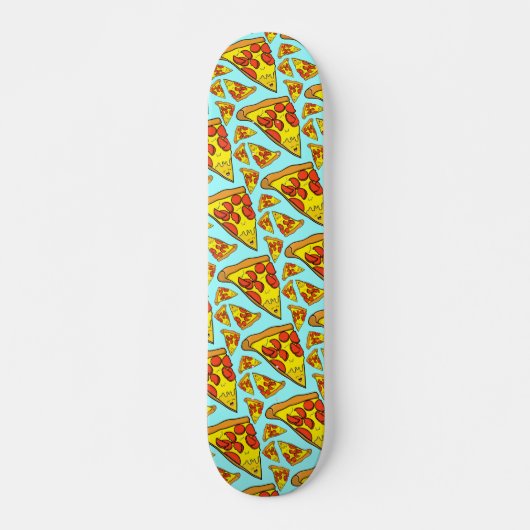 Pepperoni Pizza Pattern Skateboard (Vorne)