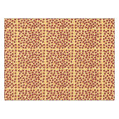 Pepperoni Pizza Pattern Tischdecke (Vorderseite (Horizontal))
