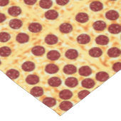 Pepperoni Pizza Pattern Tischdecke (Schrägansicht)