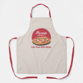 Pepperoni Pizza - Pizzeria Restaurant Schürze (Vorderseite)