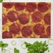 PEPPERONI PIZZA PLUS 3 GESCHIRRTUCH (Gefaltet)