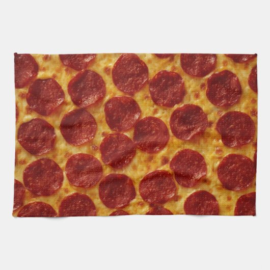 PEPPERONI PIZZA PLUS 3 GESCHIRRTUCH (Horizontal)