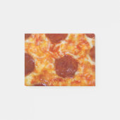 Pepperoni-Pizza Post-it Klebezettel (Vorderseite)