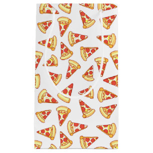 Pepperoni-Pizza-Scheibe, die Kleine Geschenktüte