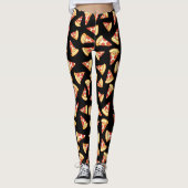 Pepperoni-Pizza-Scheibe, die Muster-Leggings Leggings (Vorderseite)