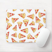 Pepperoni-Pizza-Scheibe, die Muster-Mausunterlage Mousepad (Mit Mouse)